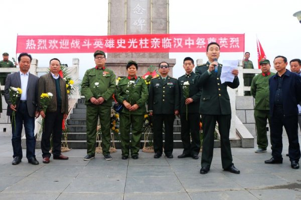 县政府领导及县武装部，县民政局领导全程参与