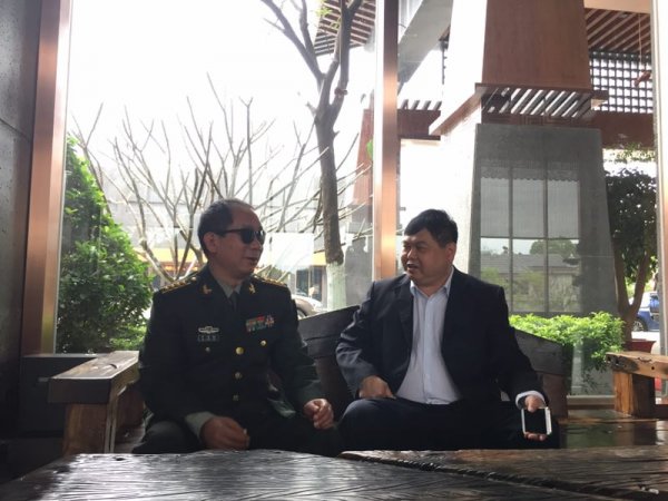 校长李瑞都与史光柱