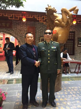 1979,1984年自卫还击战老兵山达与史光柱